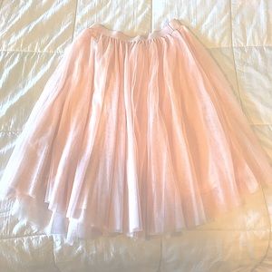 Charlotte Russe Pink Tulle Skirt